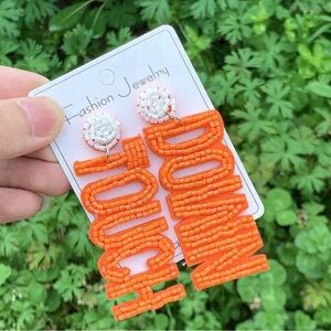 Game day earrings